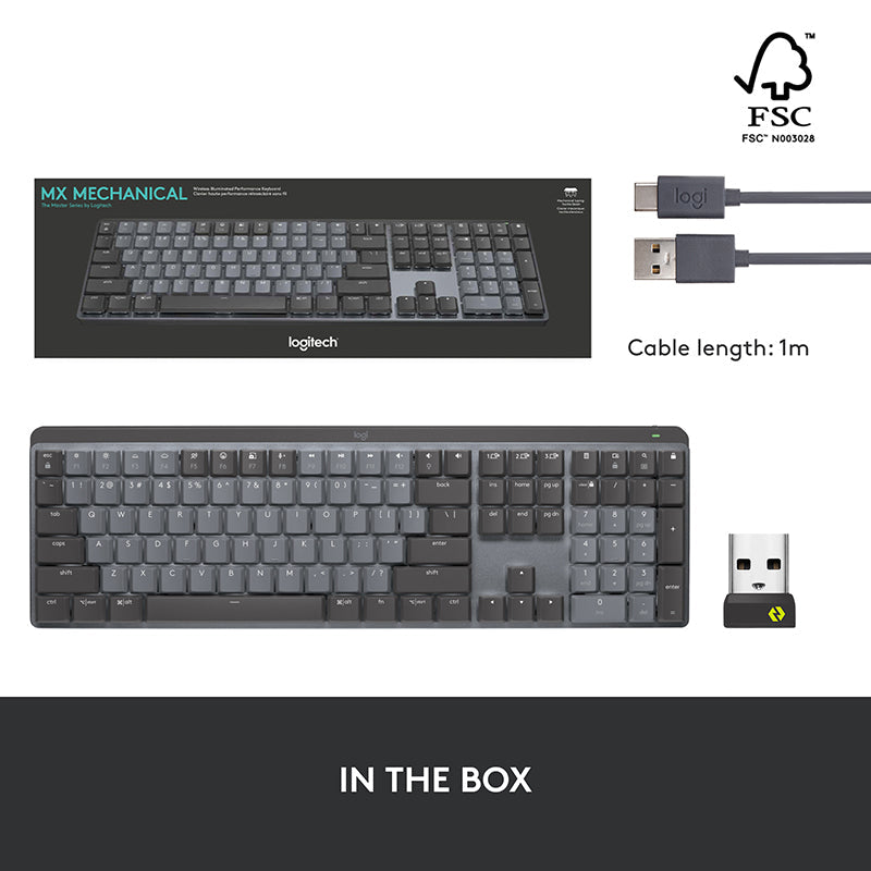 Logitech MX Mechanical Keyboard - Clicky