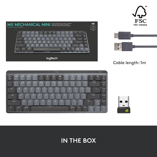 Logitech MX Mechanical Mini Keyboard - Clicky
