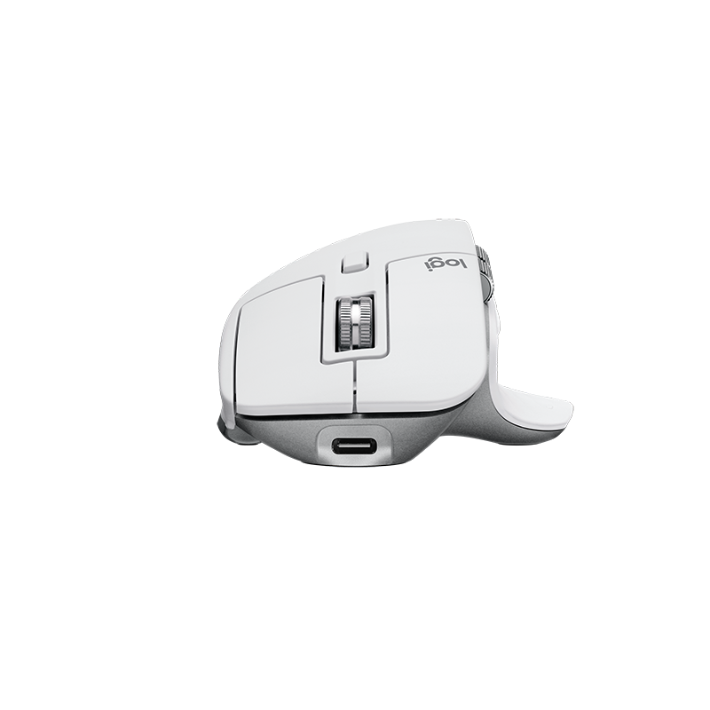 Logitech MX Master 3s Wireless Mouse for Mac (Pale Grey) 910-006574