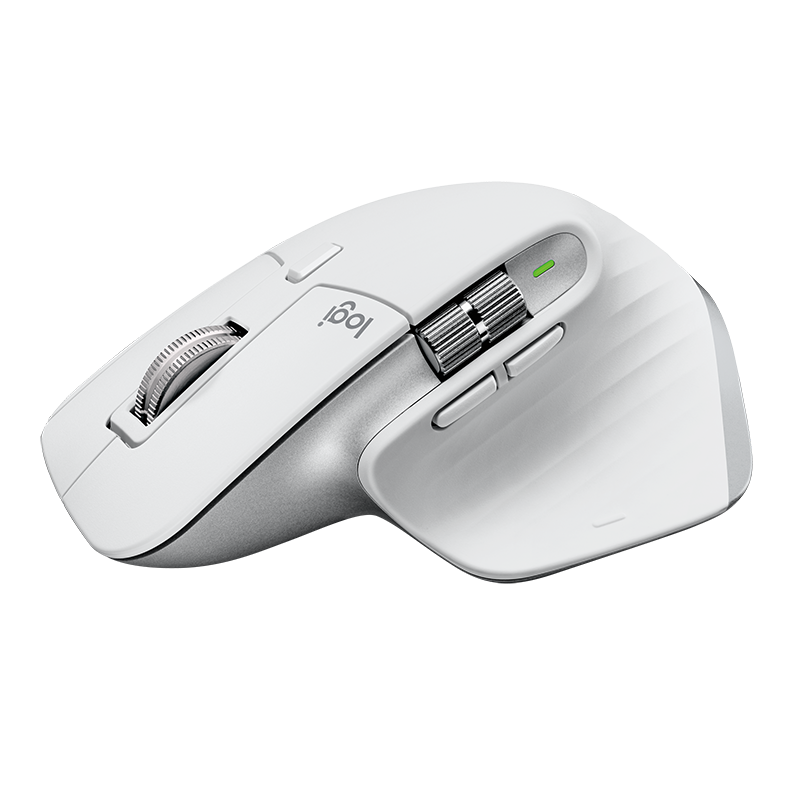 Logitech MX Master 3s Wireless Mouse for Mac (Pale Grey) 910-006574