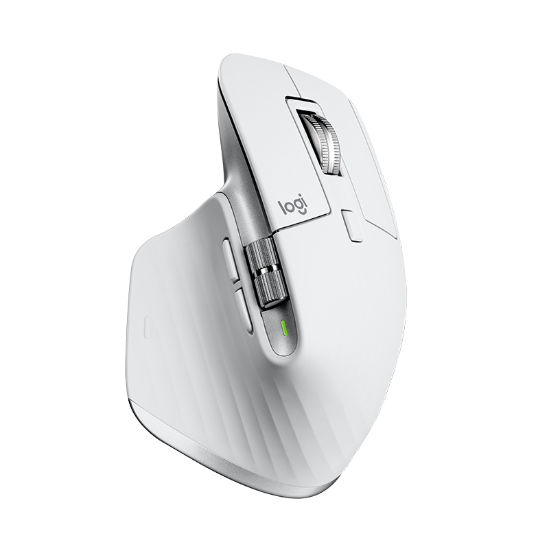 Logitech MX Master 3s Wireless Mouse for Mac (Pale Grey) 910-006574