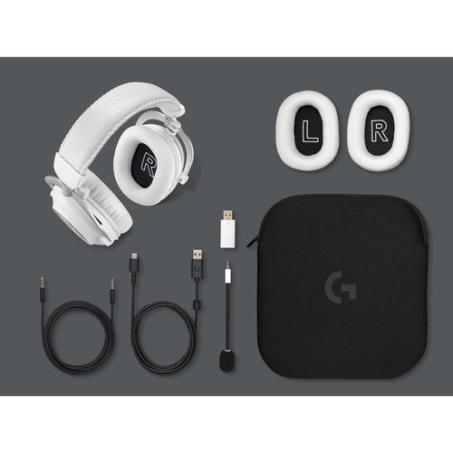 Logitech G Pro X 2 Lightspeed Wireless Gaming Headset - White