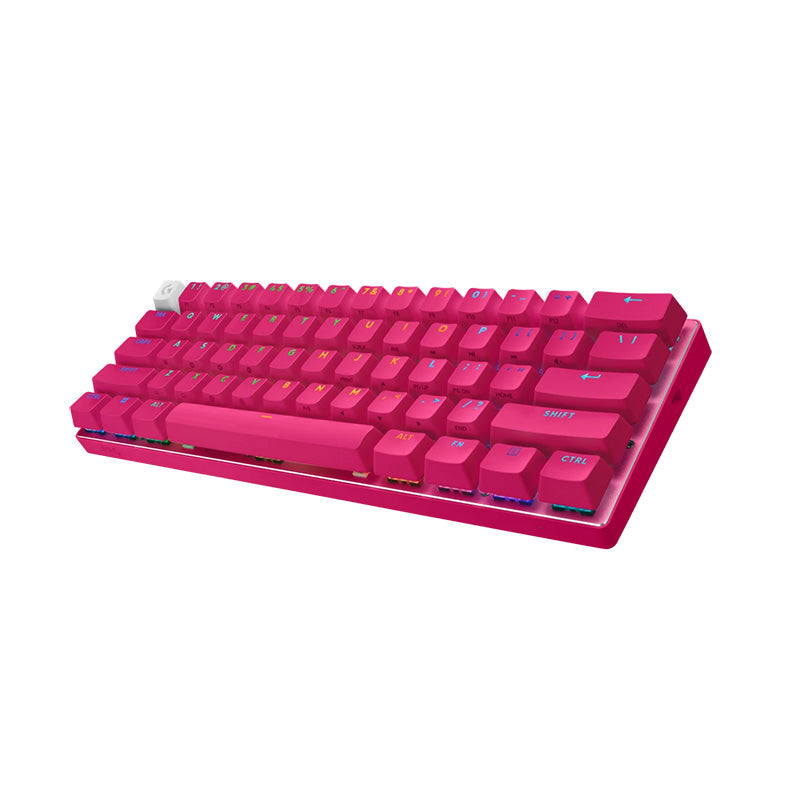 Logitech Pro X 60 LightSpeed Wireless Tactile Gaming Keyboard 920-011954 (Magenta)
