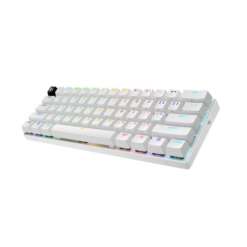 Logitech Pro X 60 LightSpeed Wireless Tactile Gaming Keyboard 920-011935 (White)
