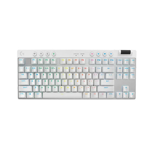 Logitech G Pro X TKL Wireless Gaming Keyboard 920-012149 (White)