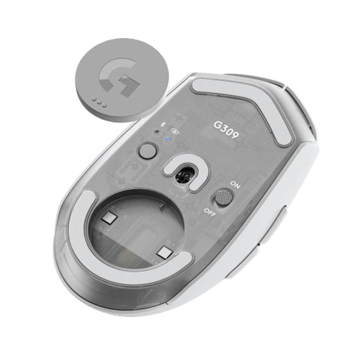 Logitech G309 LIGHTSPEED Wireless Gaming Mouse (White) 910-007209