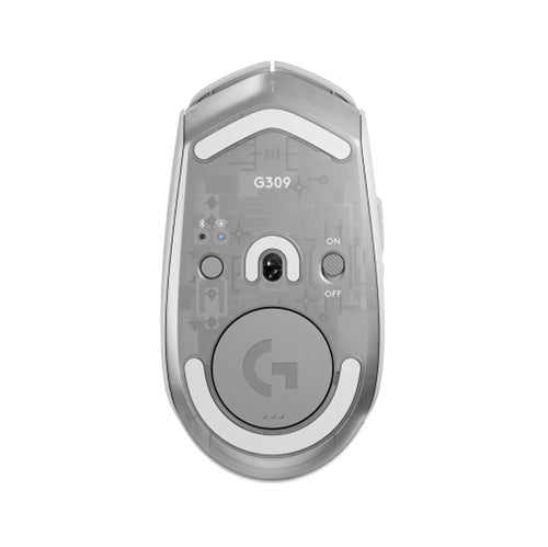 Logitech G309 LIGHTSPEED Wireless Gaming Mouse (White) 910-007209
