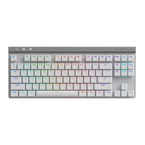 Logitech G515 LIGHTSPEED TKL Wireless Gaming Keyboard (White) 920-012581