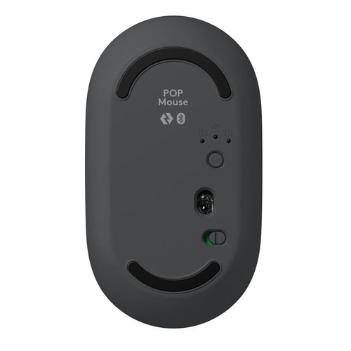 Logitech Pop Mouse Emoji Wireless Mouse Graphite