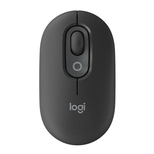 Logitech Pop Mouse Emoji Wireless Mouse Graphite