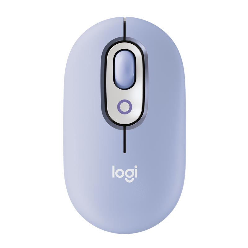 Logitech Pop Mouse Emoji Wireless Mouse Lilac