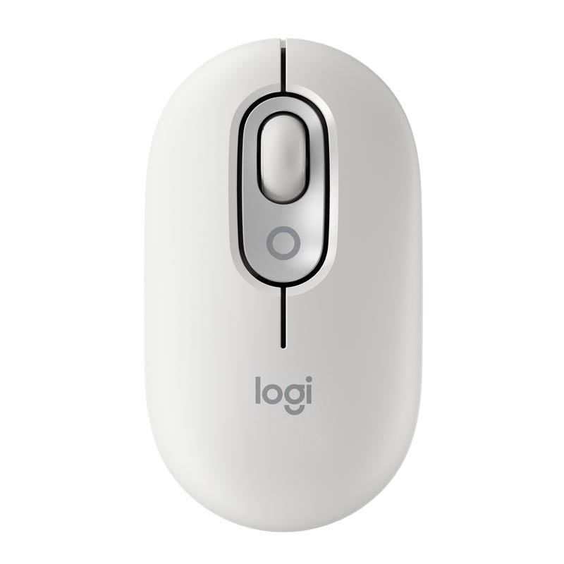 Logitech Pop Mouse Emoji Wireless Mouse White