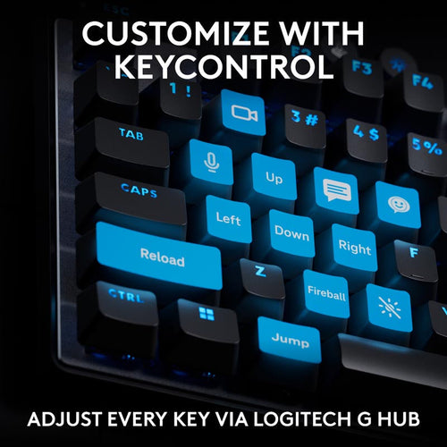 Logitech G Pro X TKL Rapid Wired Gaming Keyboard with Analog Switches (Magenta)