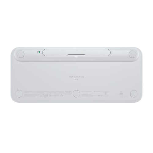 Logitech Pop Icon Keys Wireless Keyboard White