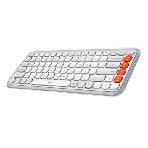 Logitech Pop Icon Keys Wireless Keyboard White