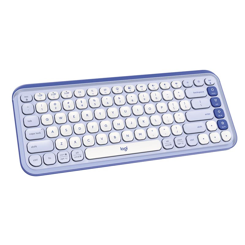 Logitech POP Icon Keys Wireless Bluetooth Keyboard (Lilac)