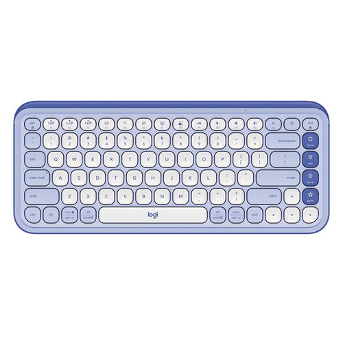 Logitech Pop Icon Keys Wireless Keyboard Lilac