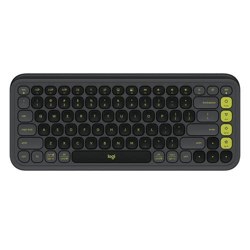 Logitech Pop Icon Keys Wireless Keyboard Graphite