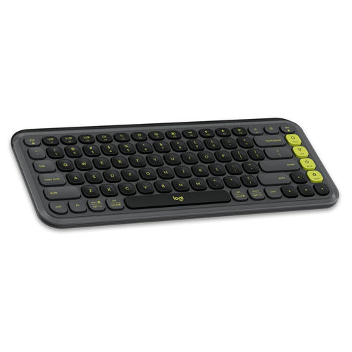 Logitech Pop Icon Keys Wireless Keyboard Graphite