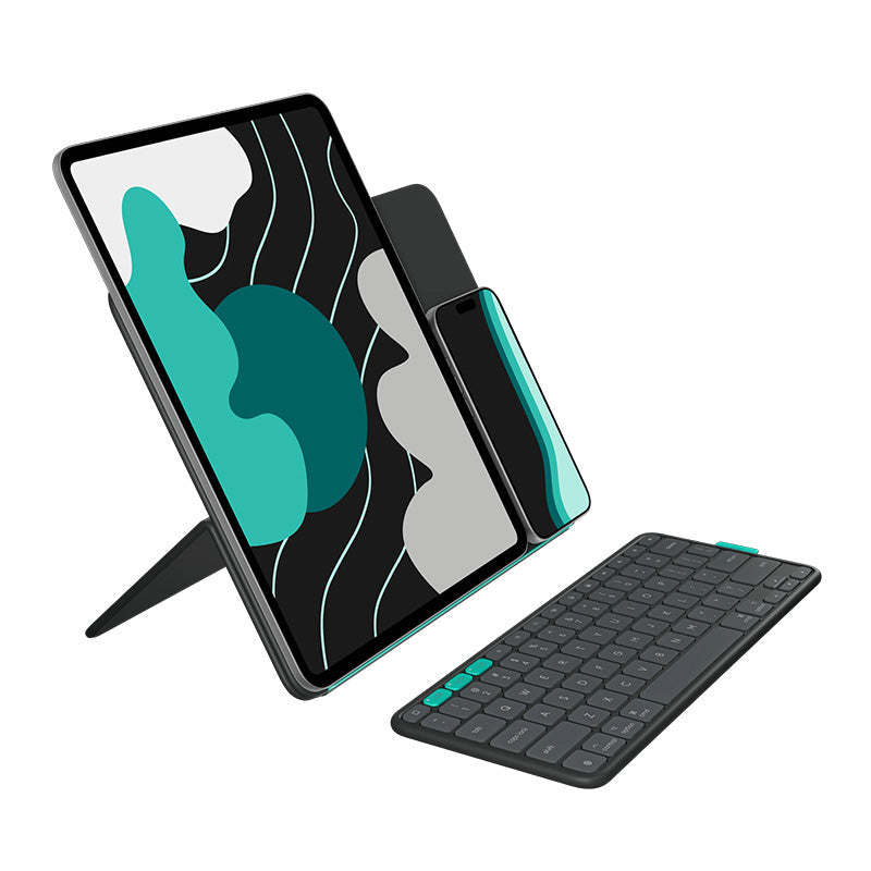 Logitech Flip Folio for iPad Pro 13 (M4), iPad Air 13 (M2, M3) - Graphite