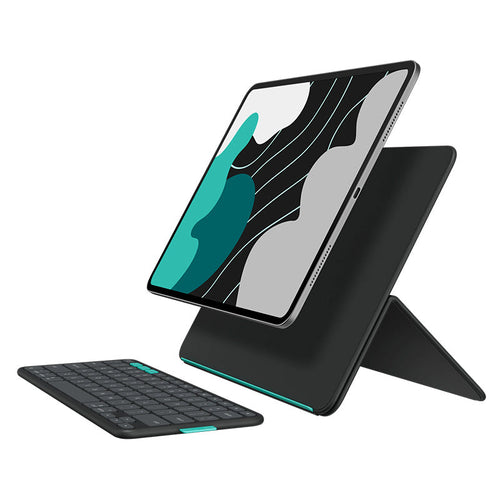 Logitech Flip Folio for iPad Pro 13 (M4), iPad Air 13 (M2, M3) - Graphite