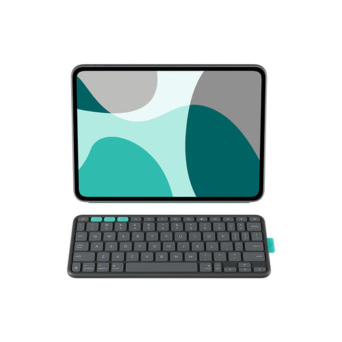 Logitech Flip Folio for iPad Pro 11 (M4), iPad Air 11 (M2, M3), iPad Air 5th Gen - Graphite