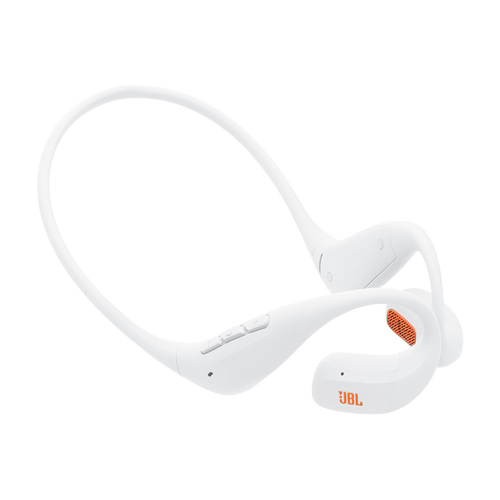 JBL Endurance Pace Open-Ear BT Neckband Earphone (White)