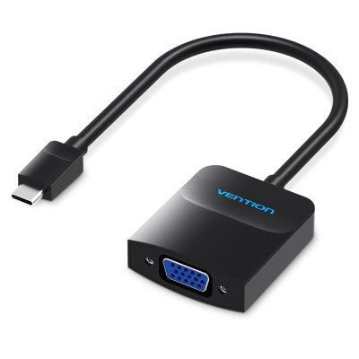 VENTION CGF series USB-C  to VGA 0.15M Black