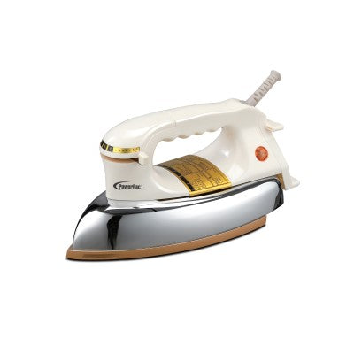 PowerPac PPIN1127 Heavy Dry Iron 1.5KG 1200W