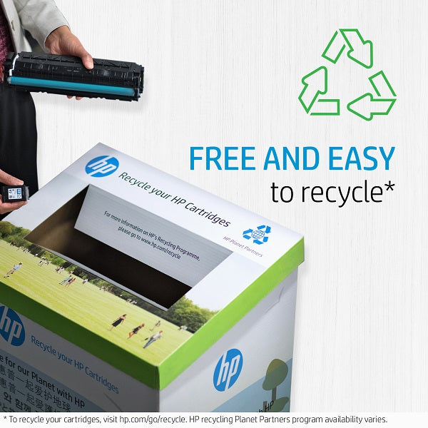 HP 202A Black Original LaserJet Toner Cartridge (CF500A)