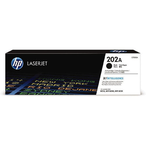HP 202A Black Original LaserJet Toner Cartridge (CF500A)