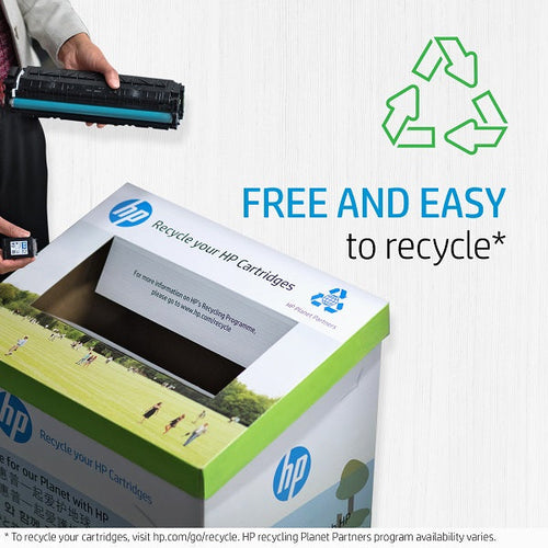 HP 202X Black Original LaserJet Toner Cartridge (CF500X)