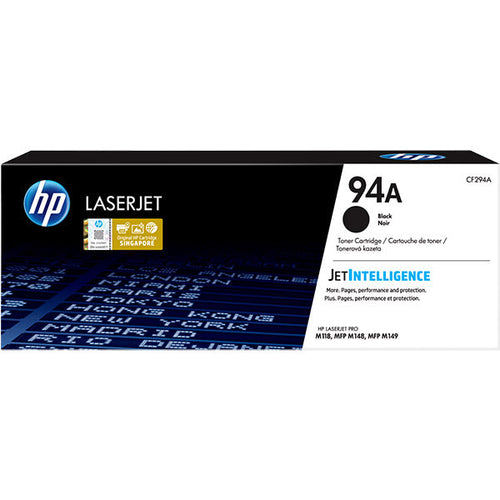 HP 94A Black Original LaserJet Toner Cartridge (CF294A)