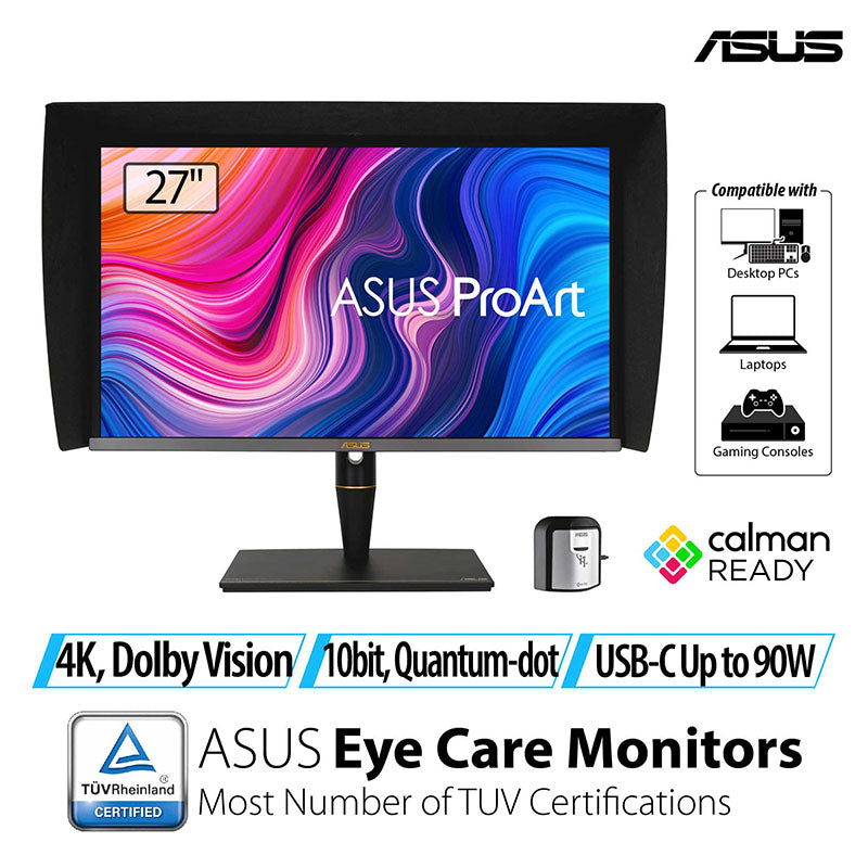 ASUS ProArt Display PA27UCX-K Monitor - 27 UHD mLED IPS 97% DCI-P3