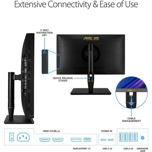 ASUS ProArt Display PA27UCX-K Monitor - 27 UHD mLED IPS 97% DCI-P3