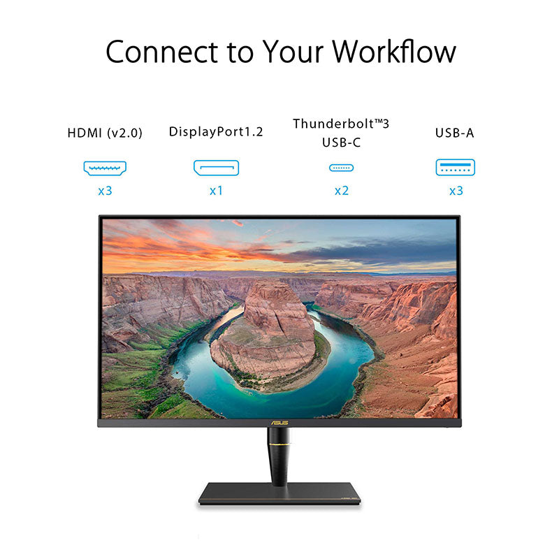 ASUS ProArt DIsplay PA32UCX-PK Professional Monitor - 32 UHD mLED IPS 99% DCI-P3
