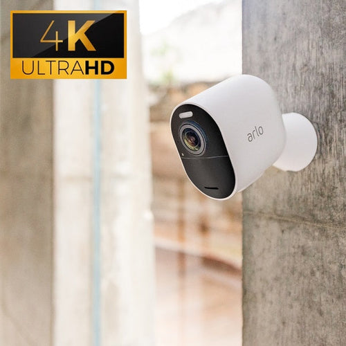 Arlo Ultra 2 Spotlight Camera – 4K UHD & HDR – 2 camera system (VMS5240-200APS)