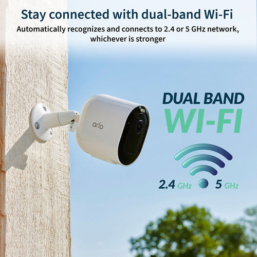 Arlo Pro 5 VMC4260P 2K Spotlight Wire-Free Camera (2 Pack)