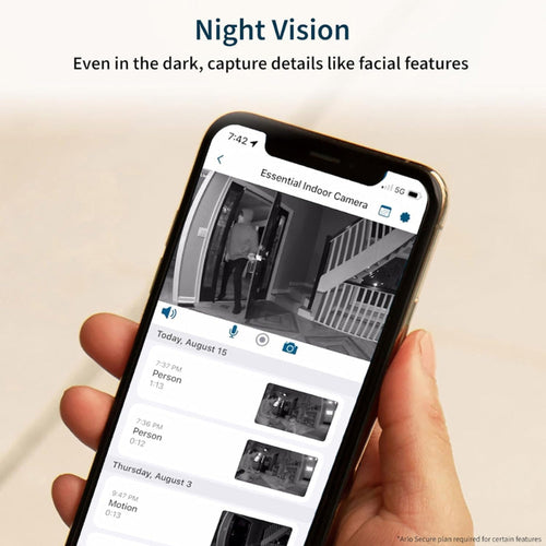 Arlo VMC3060-100APS Essential Indoor Camera 2K (2nd Generation)