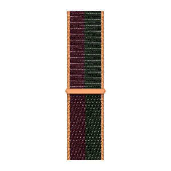 41mm Sport Loop (Dark Cherry/Forest Green) - Regular