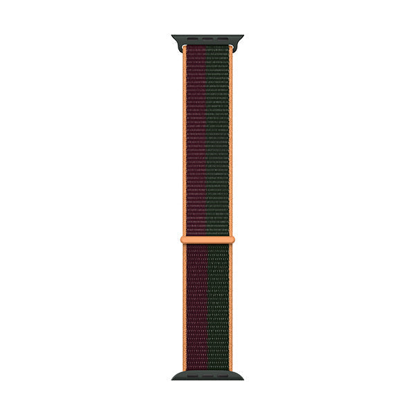 41mm Sport Loop (Dark Cherry/Forest Green) - Regular