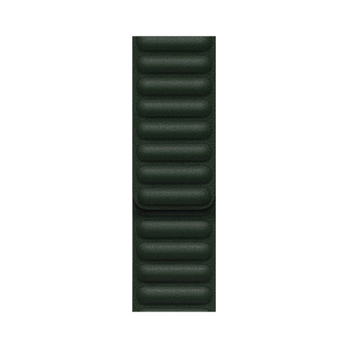 41mm Leather Link (Sequoia Green) - M/L