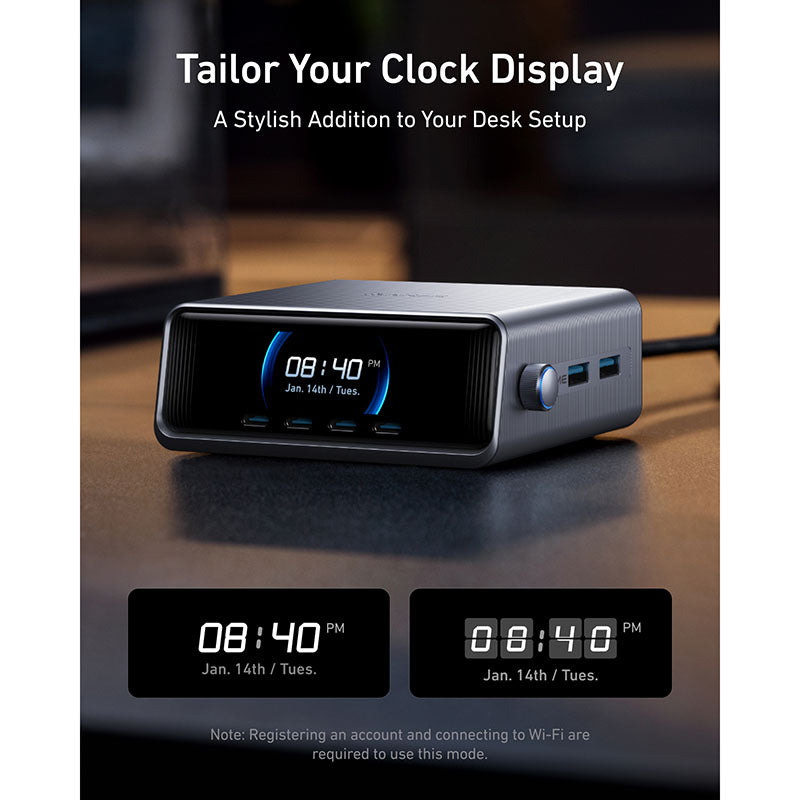 Anker A2345241 Prime Charger 250W 6-Port GaN Charging Station