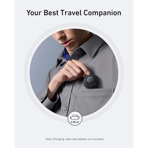 Anker B25M8H11-BK MagGo 3-in-1 Qi2 15W Wireless Foldable Pad (Black)