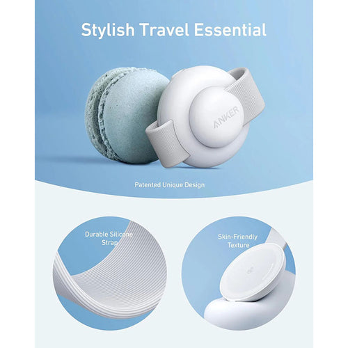 Anker B25M8H21-WH MagGo 3-in-1 Qi2 15W Wireless Foldable Pad (White)