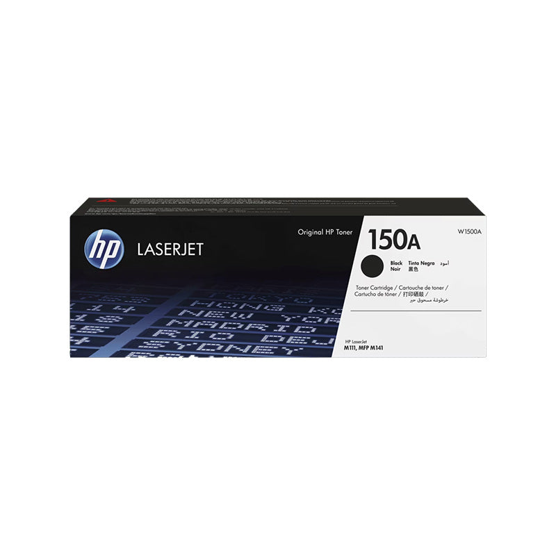 HP 150A Black Original LaserJet Toner Cartridge (W1500A)