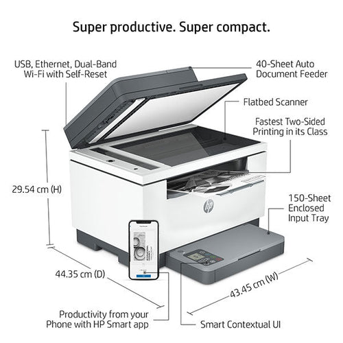 HP LaserJet MFP M236sdw Printer (9YG09A)