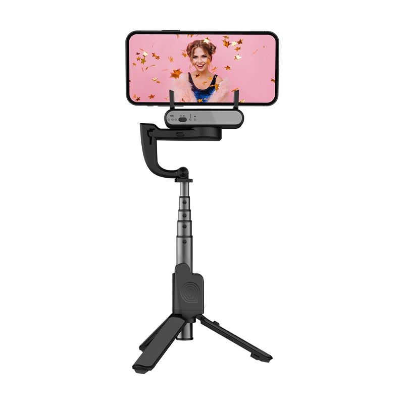 Hohem iSteady Q Smart Selfie Stick 360° Rotation Tracking (Black)
