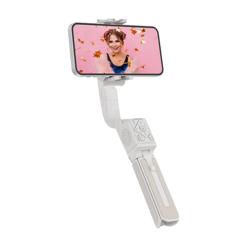 Hohem iSteady Q Smart Selfie Stick 360° Rotation Tracking (White)