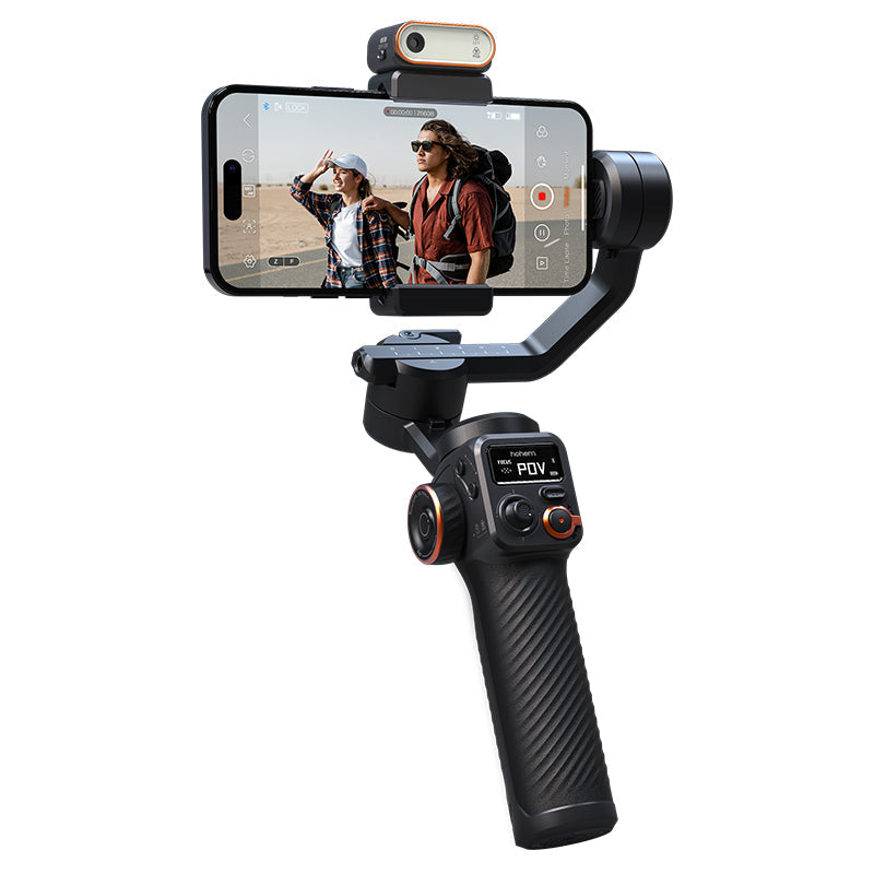 Hohem iSteady M6 Pro 3-Axis Smartphone Gimbal With AI Tracking Module & Magnetic Fill Light